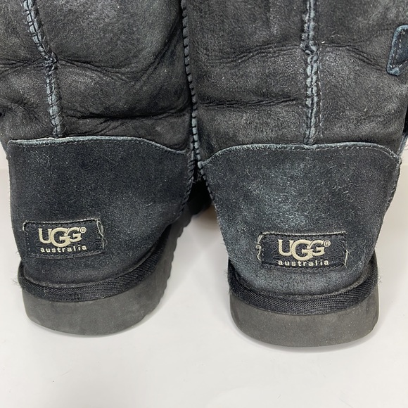 UGG Bailey Button Triplet II Boot Tall Sheepskin Shearling Lined Button Boots - Picture 9 of 13